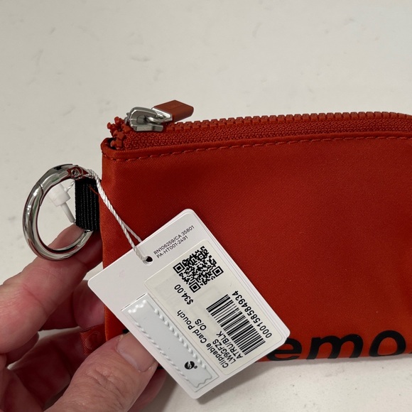 Lululemon Red Coin Pouch - Picture 4 of 7